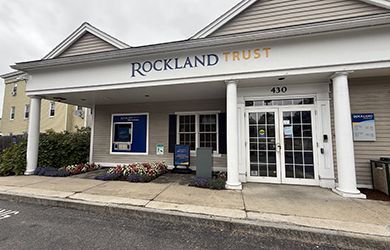 Rockland Trust Lowell branch location on Gorham.