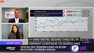 Greg DiMarzio on Yahoo Finance in July 2021