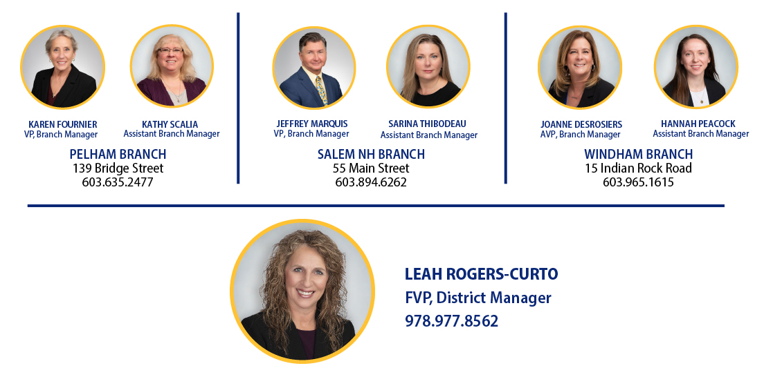 Rockland Trust Southern New Hampshire Chamber team.