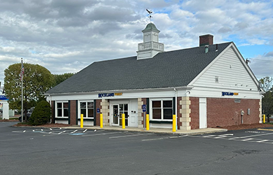 Rockland Trust Chelmsford branch location on Dru Hill.