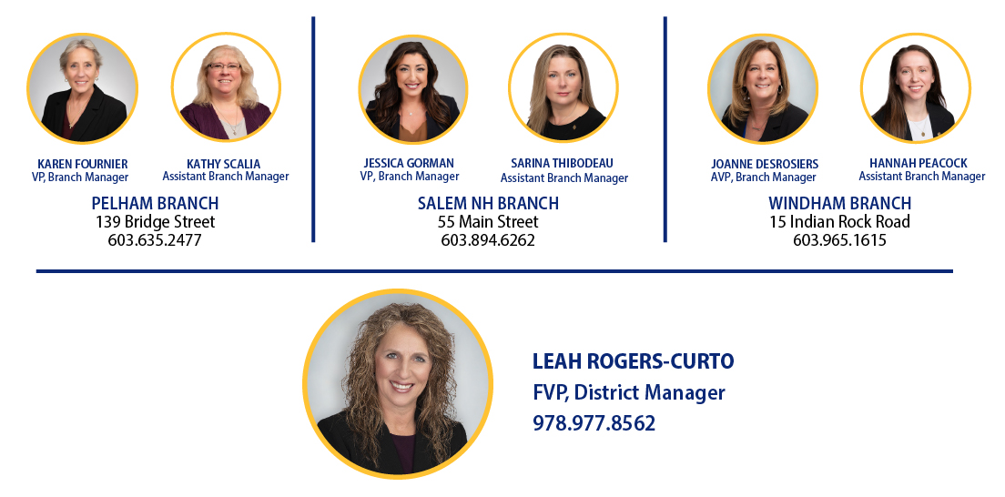 Meet our Southern New Hampshire Chamber of Commerce team here at Rockland Trust.
