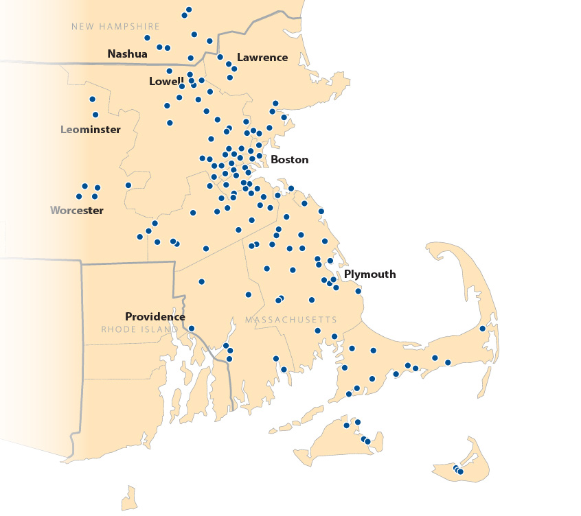 Welcome to Rockland Trust footprint