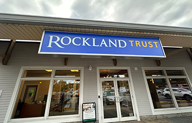 Rockland Trust Acton branch location.
