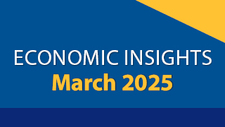 Rockland Trust economic insights newsletter edition March 2025.