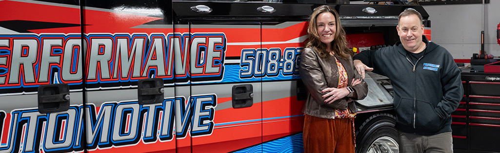 Travis Johnson owner of Performance Automotive & Towing shares his story and relationship with Rockland Trust.