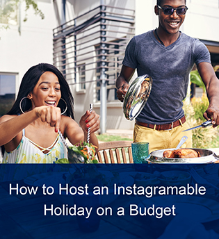 how to host an instrgramable holiday on a budget