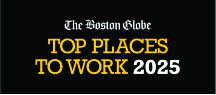 Boston Globe top place to work award