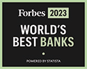 Forbes World's Best Banks award